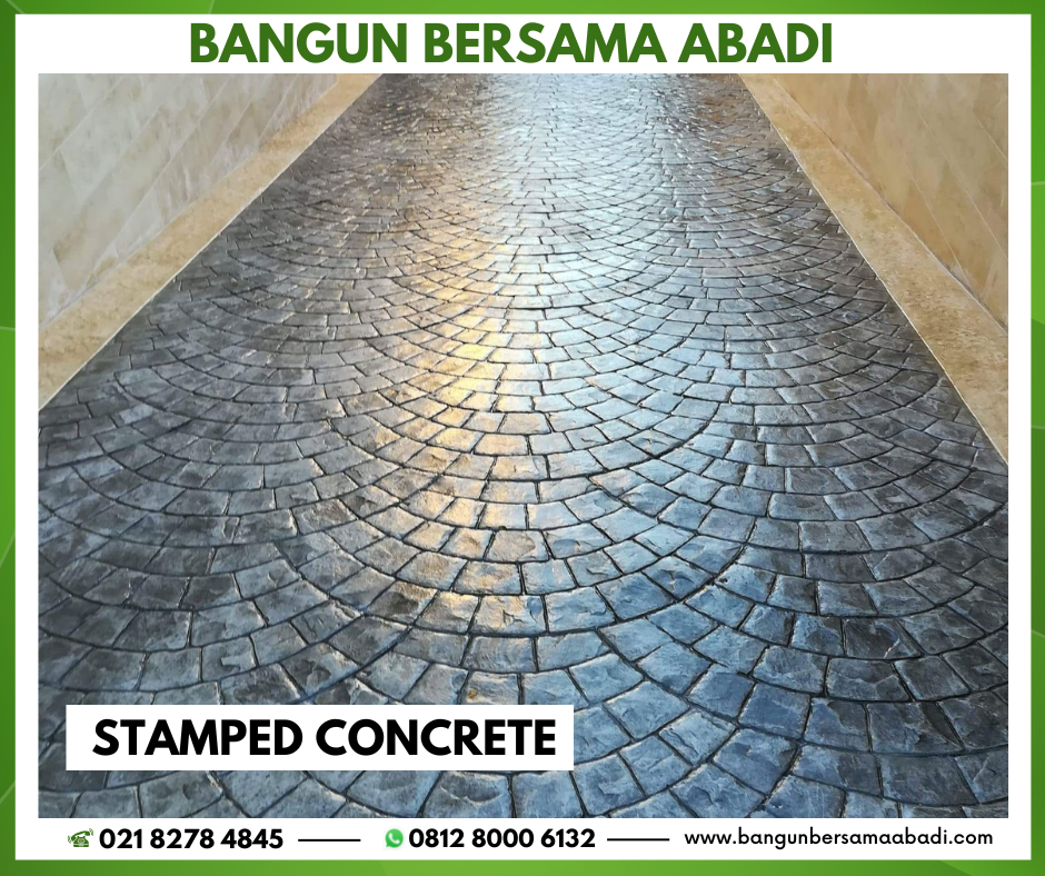 Jasa Stamped Concrete