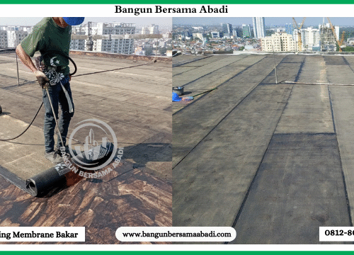 Jasa Waterproofing Membrane Bakar