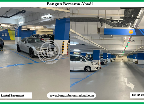 Epoxy Lantai Parkiran Gedung