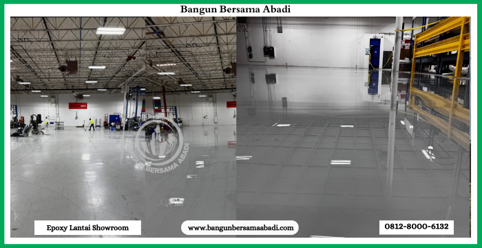 Jasa Epoxy Lantai Showroom