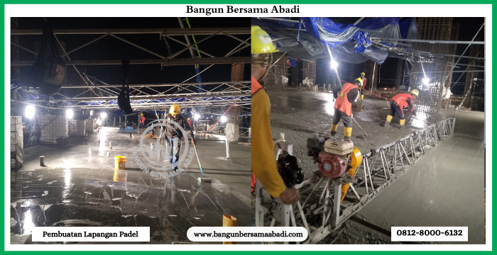 Flat Floor Lapangan Padel