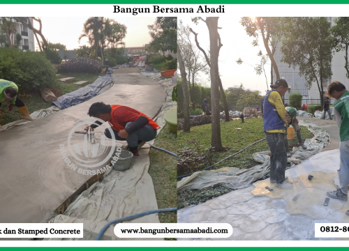 Jasa Stamped Concrete