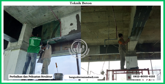 Perbaikan Struktur Beton Gedung