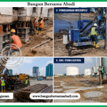 Perbaikan Penurunan Bangunan Beton