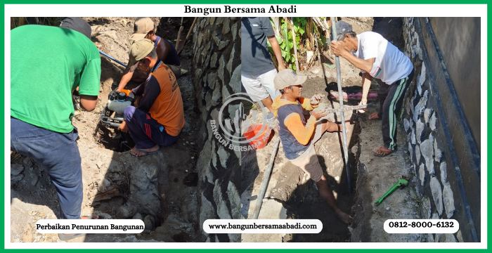 Perbaikan Penurunan Bangunan