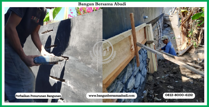 Penambahan Pondasi Bangunan