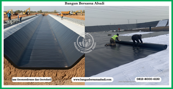 Jasa Geomembrane dan Geotekstil